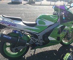 Kawasaki zxr Zx6r 600 with 12months MOT