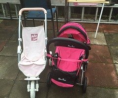 Kiddies small prams x2