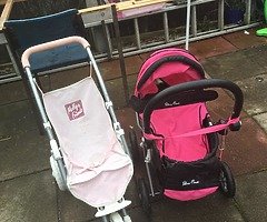 Kiddies small prams x2