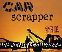 Unwanted scrap cars vans jeeps trucks campers collected at a time that suits you! End of life certs