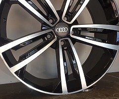 19” VW GOLF GTD ALLOY WHEELS AND TYRES SSUIT VW AUDI SEAT SKODA ETC