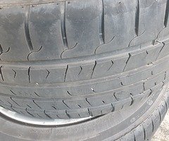 Genuine 535d mv2s wider offset and Yokohama tyres