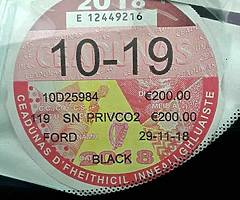 Ford Ka for sale, long Nct, charged, cheap tax (200 euros per year) Low kilometer, 1.2 petrol,manual