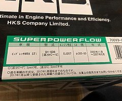 Bran new HKS sqv & induction kit
