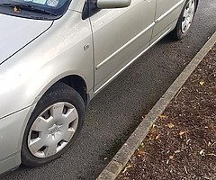 04 Toyota corrolla Saloon 1.4 petrol