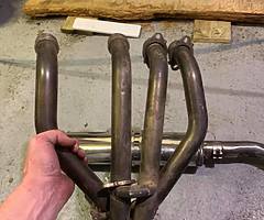 Yamaha R6 5eb 99-02 micron stainless race exhaust full system.