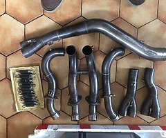full akrapovic race system for gsxr600/750 11-19