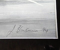 Ulster Grand Prix 1967 Professionally Framed - Jim Blanchard 94' Print - Isle of Man TT Joey Dunlop - Image 3/4