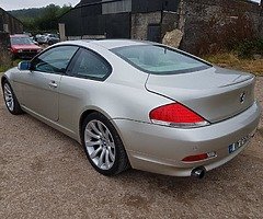 2006 BMW 630i M sport.