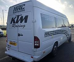 2000 Mercedes Sprinter race van
