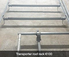 Selection of van roof racks