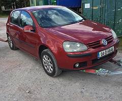04 petrol golf for parts