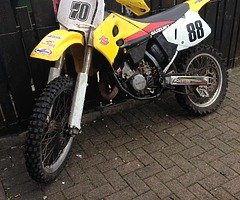 sukuki rm 125 bike hard 2 start 600 fast sale