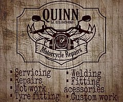 Motorcycle services and repairs