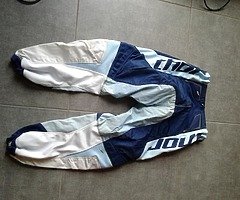 Thor motocross pants and shirt