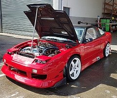 Big spec 180sx drift car