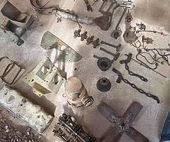 Vintage tractor parts