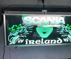 Board + 164 scania window deflectors