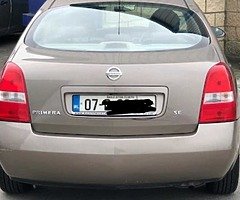 Nissan primera 2007 , automatic transmission, petrol , 1.8 lit engine - Image 4/4