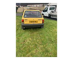 1986 vauxhall nova 1.0 jamica yellow