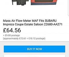 Looking for maf sensor