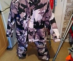 Boys motorbike safety gear