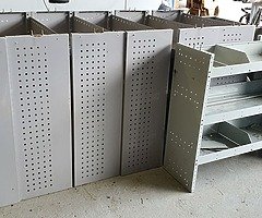 Metal Van Shelving