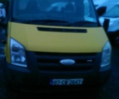 07 transit drop side