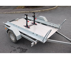 2016 YZ 125 and Bronnis Trailer with Risk MX Lock-N-Load Moto Transport System - Image 6/10