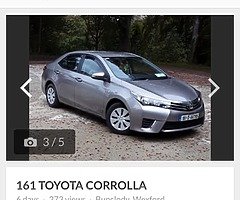 161 Toyota corrolla