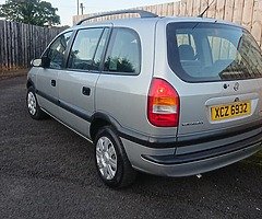 2002 Vauxhall Zafira