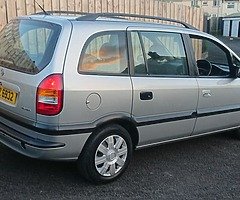 2002 Vauxhall Zafira