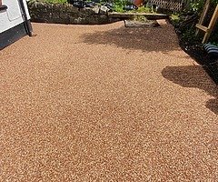 Stunning resin bound surfaces
