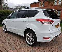 2014 Ford Kuga Titanium X Sport AWD 163BHP (Auto Panroof Leather Satnav Reverse Camera)