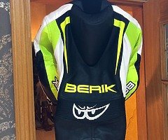 Moterbike leathers
One piece