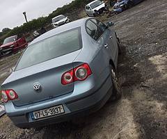 B6 Passat breaking