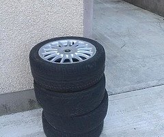 4 stud alloy wheels 100x40