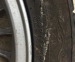 4 stud alloy wheels 100x40 - Image 4/8