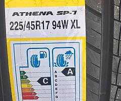 New tyres