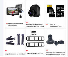 We are looking for who can be our car dash cam reseller as follows type - Image 7/8