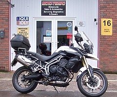 Triumphs 2011 Tiger 800 with ABS
