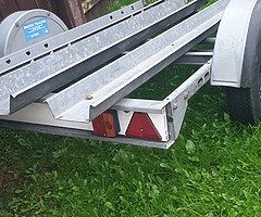 3 bike broniss galvanised trailer for sale