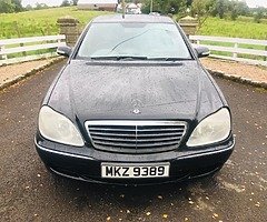 S class merc - suitable for collectors or drifting