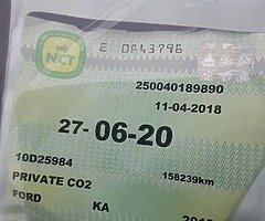 Ford Ka for sale, or swap long Nct, charged, cheap tax (200 euros per year pm me ! - Image 5/8