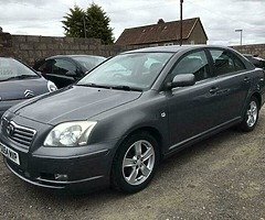 Wanted toyota avensis petrol