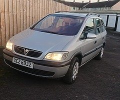 2002 Vauxhall Zafira