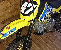 140cc stomp (Suzuki RMZ Rep)