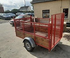 7x4 trailer removable mesh sides