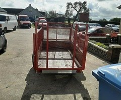 7x4 trailer removable mesh sides