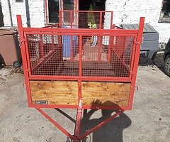 7x4 trailer removable mesh sides - Image 4/4